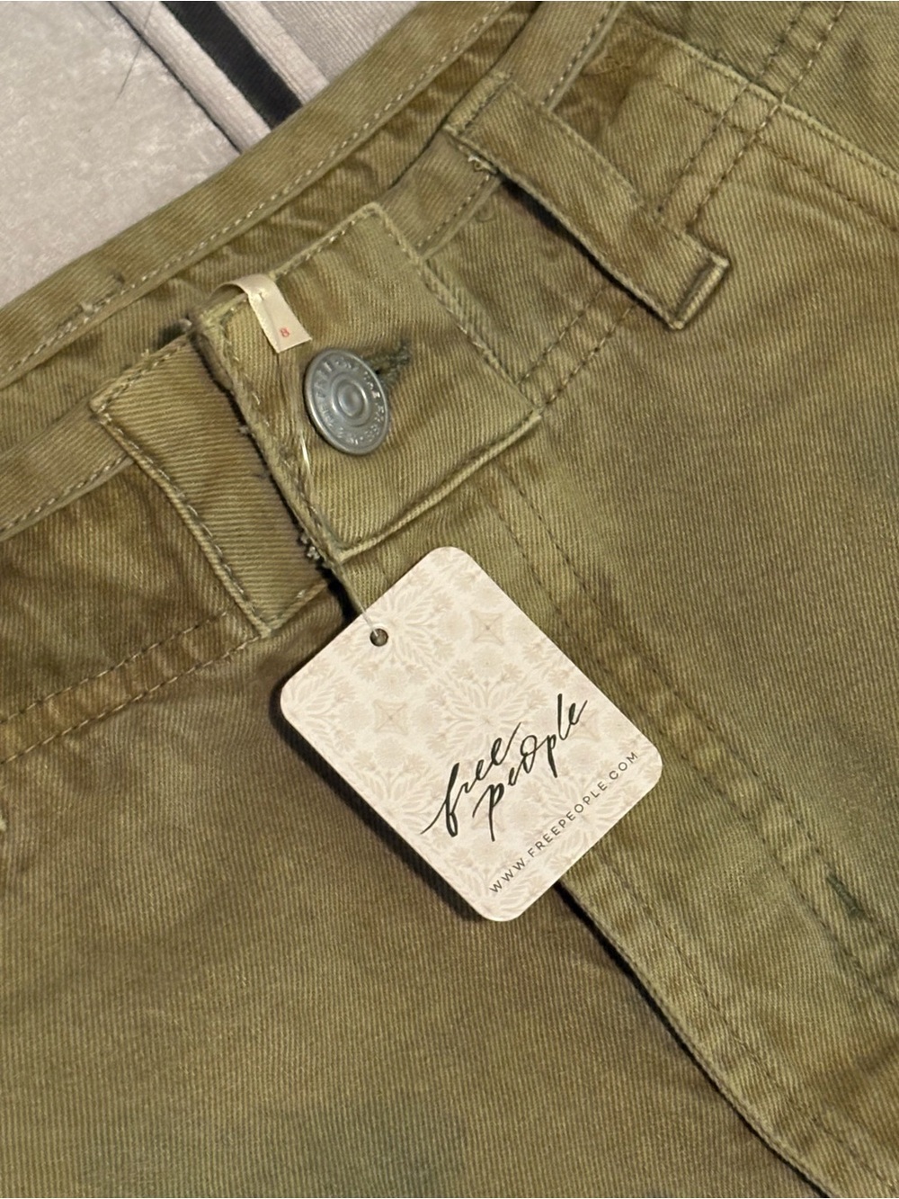 Free People Wild Rebel Barrel Shorts NWT - Picture 6 of 6